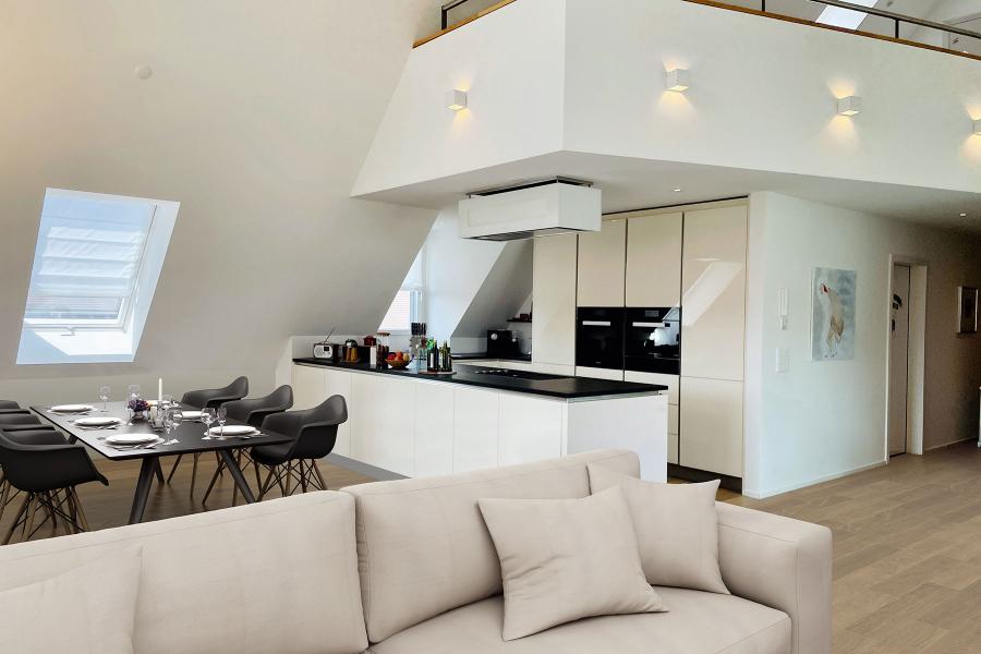 Wannerpartner Architekten VERKAUFT - 5.5 ZIMMER MAISONETTE DACHWOHNUNG